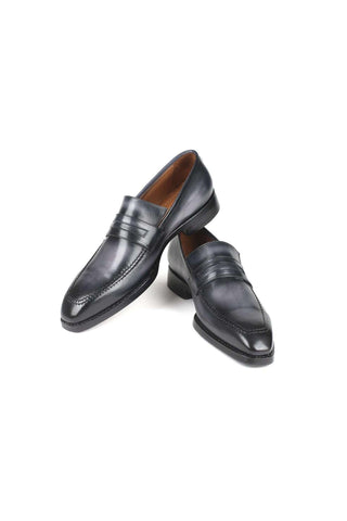 Paul Parkman 37LF Goodyear Welted Leather Penny Loafers (PM5711)-AmbrogioShoes