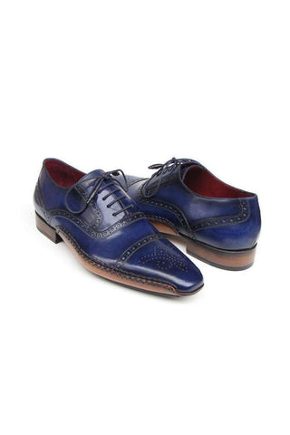 Paul Parkman 5032 Calf-Skin Leather Opanka Cap-Toe Oxfords (PM6350)-AmbrogioShoes