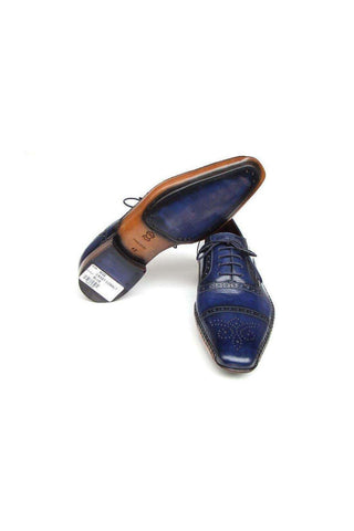 Paul Parkman 5032 Calf-Skin Leather Opanka Cap-Toe Oxfords (PM6350)-AmbrogioShoes