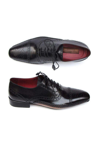 Paul Parkman 5032 Calf-Skin Leather Opanka Cap-Toe Oxfords (PM6350)-AmbrogioShoes