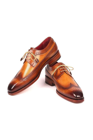 Paul Parkman 511 Leather Wing-Tip Oxfords (PM6205)-AmbrogioShoes