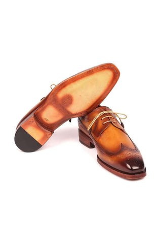 Paul Parkman 511 Leather Wing-Tip Oxfords (PM6205)-AmbrogioShoes