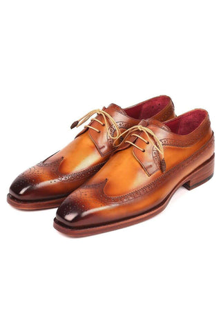 Paul Parkman 511 Leather Wing-Tip Oxfords (PM6205)-AmbrogioShoes
