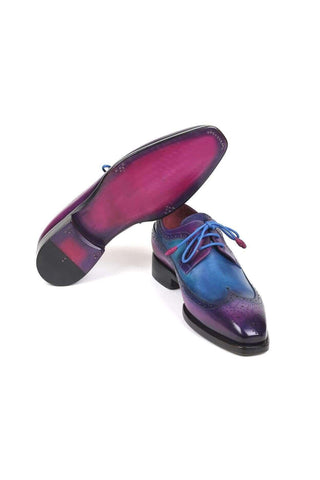 Paul Parkman 511 Leather Wing-Tip Oxfords (PM6205)-AmbrogioShoes