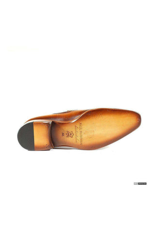 Paul Parkman 5141 Calf-Skin Leather Tassels Loafers (PM6282)-AmbrogioShoes