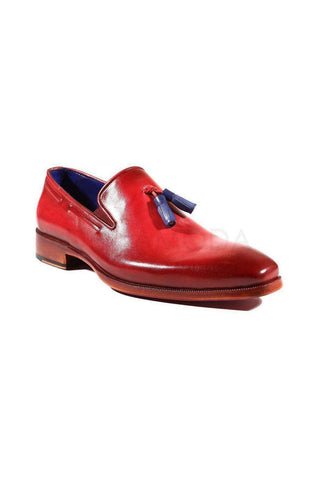 Paul Parkman 5141 Calf-Skin Leather Tassels Loafers (PM6282)-AmbrogioShoes