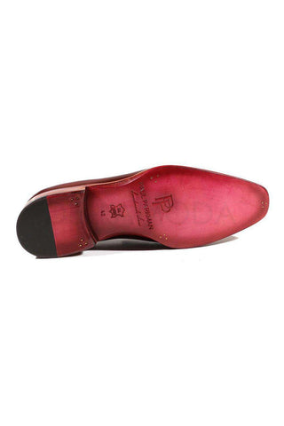 Paul Parkman 5141 Calf-Skin Leather Tassels Loafers (PM6282)-AmbrogioShoes