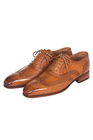 Paul Parkman 5447 Calf-Skin Leather Wing-Tip Oxfords (PM5604)-AmbrogioShoes