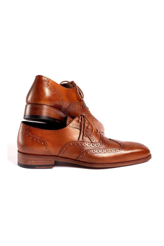 Paul Parkman 5447 Leather Wing-Tip Oxfords (PM5604)-AmbrogioShoes