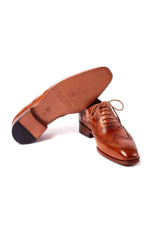 Paul Parkman 5447 Leather Wing-Tip Oxfords (PM5604)-AmbrogioShoes