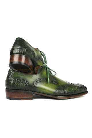 Paul Parkman 584 Calf-Skin Leather Goodyear Welted Wingtip Derby (PM6389)-AmbrogioShoes