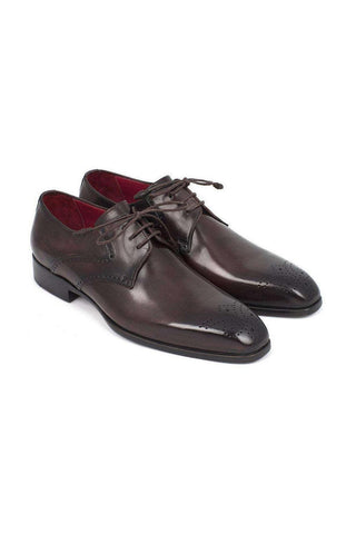 Paul Parkman 6584 Calf-Skin Leather Medallion Toe Derby (PM6274)-AmbrogioShoes