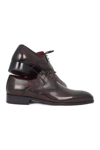 Paul Parkman 6584 Calf-Skin Leather Medallion Toe Derby (PM6274)-AmbrogioShoes