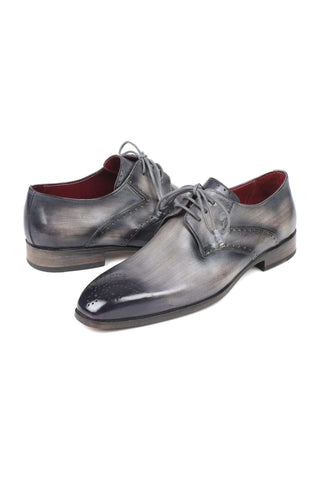 Paul Parkman 6584 Calf-Skin Leather Medallion Toe Derby (PM6274)-AmbrogioShoes