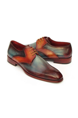 Paul Parkman 6584 Calf-Skin Leather Medallion Toe Derby (PM6274)-AmbrogioShoes