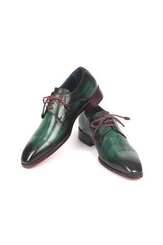 Paul Parkman 6584 Leather Medallion Toe Derby (PM6274)