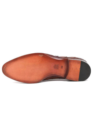 Paul Parkman 6623 Woven Calf-Skin Leather Tassel Loafers (PM6377)-AmbrogioShoes