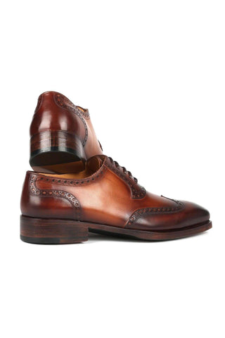 Paul Parkman 6819 Leather Goodyear Welted Wingtip Oxfords (PM6450)