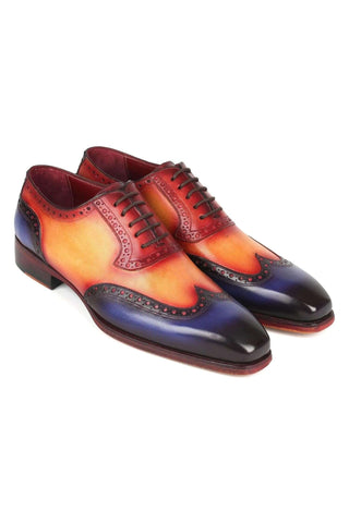 Paul Parkman 6819 Leather Goodyear Welted Wingtip Oxfords (PM6450)