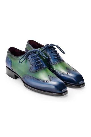 Paul Parkman 6819 Leather Goodyear Welted Wingtip Oxfords (PM6450)