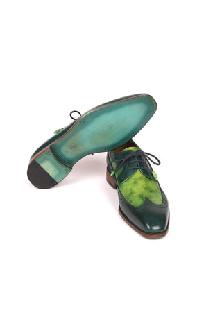 Paul Parkman 6931 Calf-Skin Leather Wing-tip Oxfords (PM6220)-AmbrogioShoes