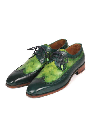Paul Parkman 6931 Calf-Skin Leather Wing-tip Oxfords (PM6220)-AmbrogioShoes