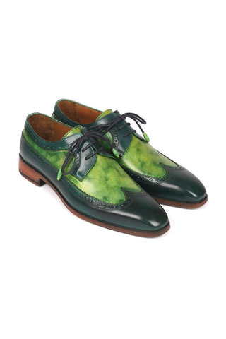 Paul Parkman 6931 Calf-Skin Leather Wing-tip Oxfords (PM6220)-AmbrogioShoes