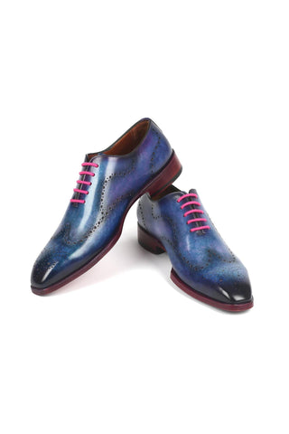 Paul Parkman 741 Leather Wing-Tip Whole Cut Oxfords (PM6386)-AmbrogioShoes