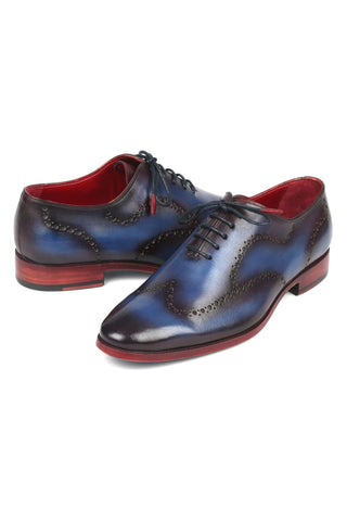 Paul Parkman 741 Leather Wing-Tip Whole Cut Oxfords (PM6386)-AmbrogioShoes
