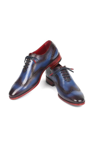 Paul Parkman 741 Leather Wing-Tip Whole Cut Oxfords (PM6386)-AmbrogioShoes