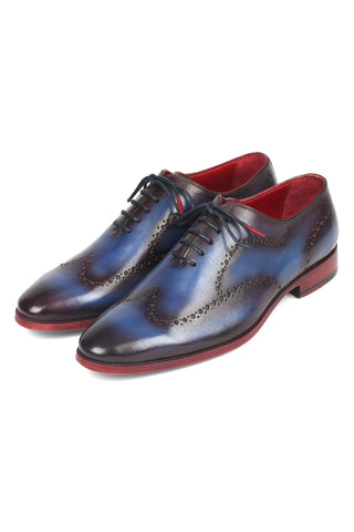 Paul Parkman 741 Leather Wing-Tip Whole Cut Oxfords (PM6386)-AmbrogioShoes