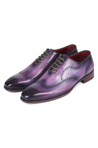 Paul Parkman 741 Leather Wing-Tip Whole Cut Oxfords (PM6386)-AmbrogioShoes