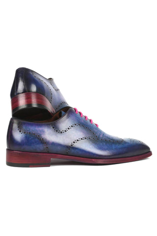 Paul Parkman 741 Leather Wing-Tip Whole Cut Oxfords (PM6386)-AmbrogioShoes