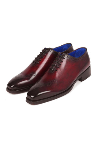 Paul Parkman 7614 Calf-Skin Leather Whole Cut Oxfords (PM6387)-AmbrogioShoes