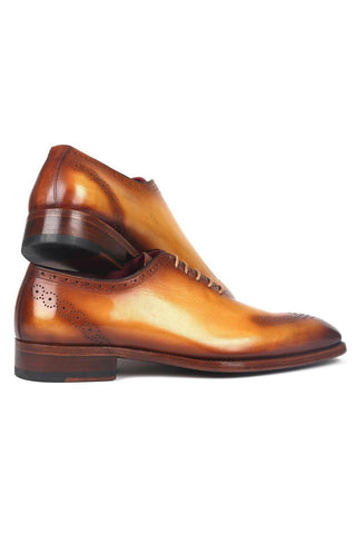 Paul Parkman 7614 Calf-Skin Leather Whole Cut Oxfords (PM6387)-AmbrogioShoes