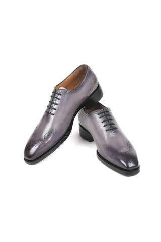 Paul Parkman 7614 Calf-Skin Leather Whole Cut Oxfords (PM6387)-AmbrogioShoes