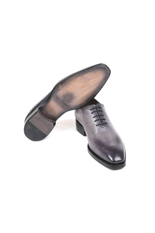 Paul Parkman 7614 Calf-Skin Leather Whole Cut Oxfords (PM6387)-AmbrogioShoes