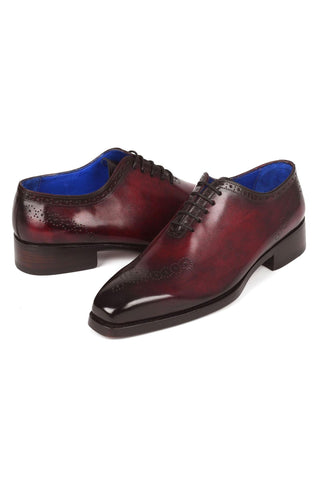 Paul Parkman 7614 Calf-Skin Leather Whole Cut Oxfords (PM6387)-AmbrogioShoes