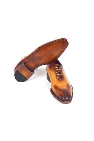 Paul Parkman 7614 Leather Whole Cut Oxfords (PM6387)-AmbrogioShoes