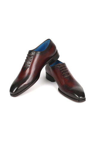 Paul Parkman 7614 Leather Whole Cut Oxfords (PM6387)-AmbrogioShoes