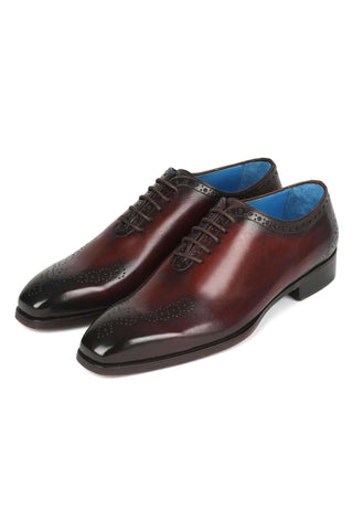 Paul Parkman 7614 Leather Whole Cut Oxfords (PM6387)-AmbrogioShoes