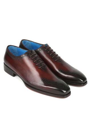 Paul Parkman 7614 Leather Whole Cut Oxfords (PM6387)-AmbrogioShoes