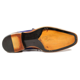 Paul Parkman 81 Men's Shoes Welted Calf-Skin Leather Wing-Tip Oxford (PM3003)-AmbrogioShoes