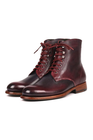 Paul Parkman 824 Calf-Skin Leather Derby Boots (PM6334)-AmbrogioShoes