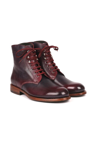 Paul Parkman 824 Calf-Skin Leather Derby Boots (PM6334)-AmbrogioShoes