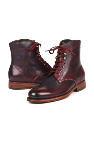 Paul Parkman 824 Calf-Skin Leather Derby Boots (PM6334)-AmbrogioShoes