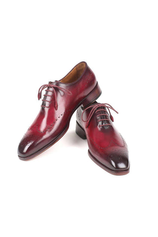 Paul Parkman 84 Calf-Skin Leather Whole-Cut Oxfords (PM6293)-AmbrogioShoes