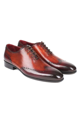 Paul Parkman 84 Leather Whole-Cut Oxfords (PM6293)-AmbrogioShoes
