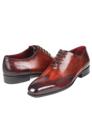 Paul Parkman 84 Leather Whole-Cut Oxfords (PM6293)-AmbrogioShoes