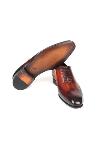 Paul Parkman 84 Leather Whole-Cut Oxfords (PM6293)-AmbrogioShoes